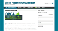 Desktop Screenshot of osgoodevillage.com